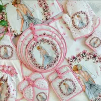 فروش سرویس آشپزخانه|سفره، حوله، دستمال آشپزخانه|لنجان, |دیوار