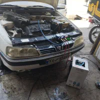 باتری باطری خودرو گاز کولر خودرو در محل