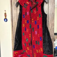 جلیقه ترکمن دست دوز