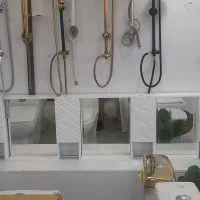 آینه وآینه باکس وست پنج پاره سرویس بهداشتی|لوازم سرویس بهداشتی|سنندج, |دیوار