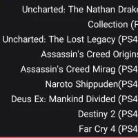 بازی های ps4 و ps5 در حد نو|کنسول، بازی ویدئویی و آنلاین|شیراز, شاهجیان|دیوار