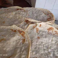 نون لواش تنوری اتیشی