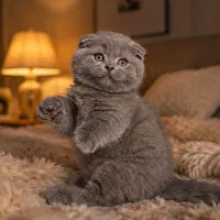 گربه بریتیش اسکاتیش بلو