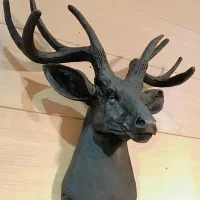 دیوارکوب کله اسب و گوزن