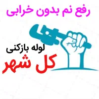 لوله بازکنی*30%تخفیف*رفع نمزدگی چکه بدون خرابی