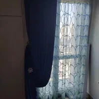 پرده تو ر با پرده کلفت بغل|پرده، رانر، رومیزی|تهران, کاج|دیوار