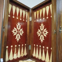 تخته نرد چوبی (گالری چوبی جات در مکان جدید)|اسباب‌‌بازی|بیرجند, |دیوار