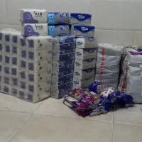 سفره‌یکبار‌مصرف‌ودستمال‌کاغذی|ظروف نگهدارنده، پلاستیکی، یک‌بارمصرف|بروجرد, |دیوار