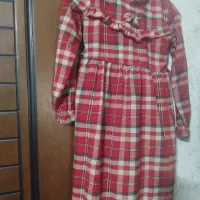 پیراهن یلدایی دخترانه پارچه کشمیر|کفش و لباس بچه|سبزوار, جنت|دیوار