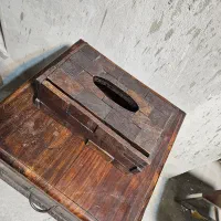 جای دستمال کاغذی چوبی|صنایع دستی و سایر لوازم تزئینی|تهران, جردن|دیوار