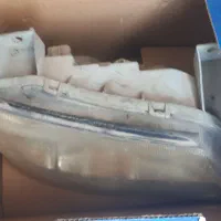 چراغ جلو پراید ۱۱۱ با رهنما ها  با لامپ خوب