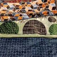 پتو طرح گلبافت یکنفره خوشگل دو نیم کیلو|رختخواب، بالش، پتو|زاهدان, |دیوار