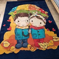 فرش (قالی) دلیران طرح کودک چهار متری ۱.۵ در ۲.۲۵