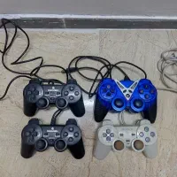 دسته کامپیوتر PS1 شوک دار جفتی تک