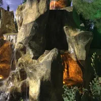 اجرا آبنما صخره ای وسنگی به صورت طبیعی|خدمات پیشه و مهارت|شیراز, شهرک گلدشت حافظ‎|دیوار