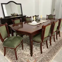مبل ۷ نفره و ناهارخوری ۸ نفره
