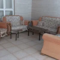 مبل دست دوم ۸نفره بادوتا جلو مبلی