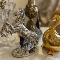 دکوری اردک اسب شمعدان  گلدان نو خارجی (ورق بزنید
