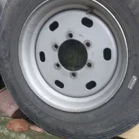 لاستیک نیسان به همراه رینگ