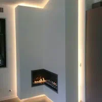 شومینه مدرن/گرمایش فوق العاده|بخاری، هیتر، شومینه|شیراز, شیخ روزبهان|دیوار