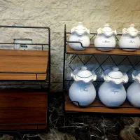 استند پاسماوری و جا دستمال کاغذی