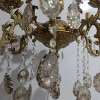 لوستر تمام برنز بدون هیچ مشکلی|لوستر و چراغ آویز|خرمآباد, |دیوار