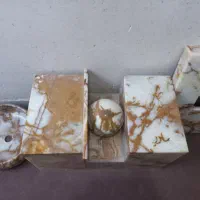 روشویی سنگ مرمر ۴ تیکه