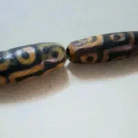 مهره ی گبری بودایی باستانی اصل|کلکسیون اشیاء عتیقه|مبارکه, |دیوار