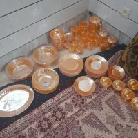 ظرف قدیمی کریستال مکزیکی|ظروف سرو و پذیرایی|کاشان, کارگر|دیوار