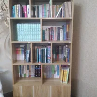 کتابخونه/ کتاب‌ خانه/کتابخانه کمددار|کتابخانه، شلف، قفسه‌های دیواری|رشت, رشتیان|دیوار