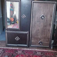 فروش سرویس سه تیکه کمد لباسی و آرایشی و جا کفشی