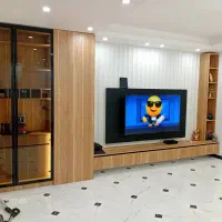 ساخت کمد دیواری تخت کمجا کافه بار تولید سفارشی|جاکفشی، کمد، دراور|تهران, نیلوفر|دیوار