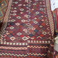 گلیم فرش لِی بختیاری بافت دستی قدمت 60 ساله