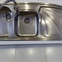 سینک استیل اخوان|مصالح و تجهیزات ساختمان|قم, چهل اختران|دیوار