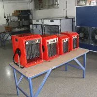 هیتر بخاری برقی 15 کیلووات کارگاه سالن فن دار