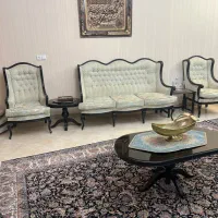 مبلمان استیل ۷ نفره با نهارخوری|مبلمان خانگی و میز عسلی|پاکدشت, پاکدشت (مامازند)|دیوار