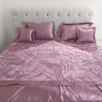 روتختی عروس دو نفره ساتن