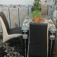 میز غذا خوری ۴نفره بفروش میرسه|میز و صندلی غذاخوری|تاکستان, |دیوار