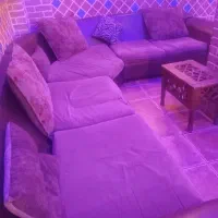 مبل راحتی ۷ نفره چرم زیر قیمت
