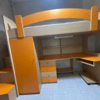 مجموعه تخت،کمد،کشو،میز تحریر  از برند بالسا|تخت و سرویس خواب|تهران, دردشت|دیوار