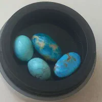 چهار عدد فیروزه نیشاپور