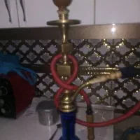 قلیان برنجی سنگین دوسیب