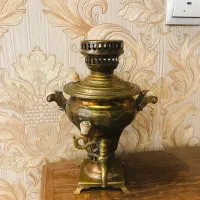 کوچکترین سماور انتیک عتیقه ۲۵سانتی