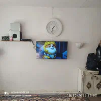 نصب انواع آنتن و گیرنده نصاب پایه دیواری تلویزیون|خدمات پیشه و مهارت|مشهد, شاهد (شهرک غرب)|دیوار