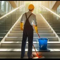 خدمات تمیزکاری رضایت راه پله منازل پشت بام و نقاشی