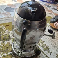 سماور گازی  کاملا سالم ۲بار بیشتر استفاده نشده