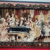 تابلو فرش نو و تمیز.