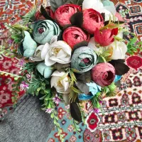 دسته گل عروس|گل مصنوعی|برازجان, |دیوار