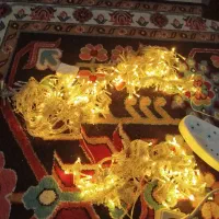 ال ای دی ریسه ای|ریسه و چراغ تزئینی|قم, شهرک قدس|دیوار