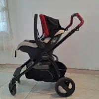 کالسکه peg perego و تخت پارک garco|کالسکه و لوازم جانبی|تهران, فردوس|دیوار